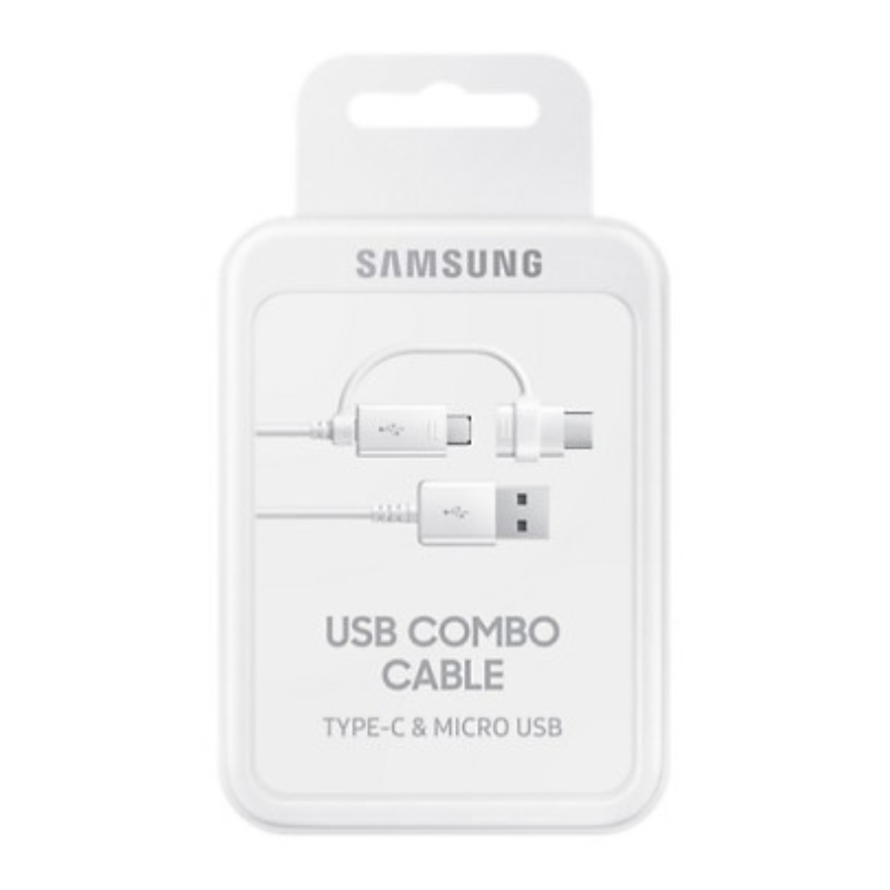 Cable de charge "Combo" USB vers USB-C et Micro USB - Prix Tunisie