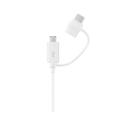 Cable de charge "Combo" USB vers USB-C et Micro USB - Prix Tunisie