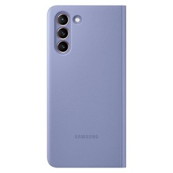 Étui Galaxy S21+ Smart Clear View Cover - Prix Tunisie