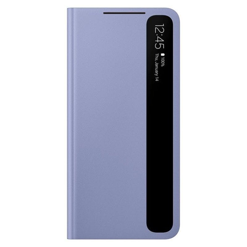 Étui Galaxy S21+ Smart Clear View Cover - Prix Tunisie
